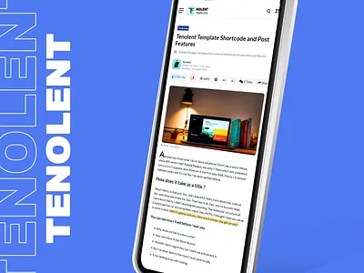 Tenolent Blogger Template Mobile Version Design blogger blogger template blogspot mobile ui premium blogger template tailwind tailwind css tailwind template template tenolent tenolent blogger template ui ui website web design website