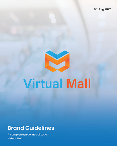Virtual Mall Logo (Unofficial) 3d animation brand branding design graphic design illustration logo logogram logos motion graphics ui ux vector