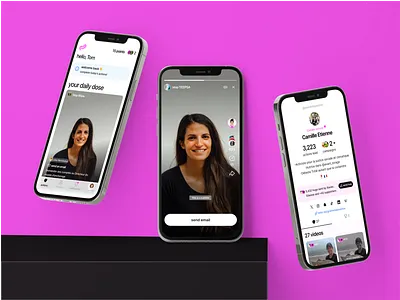 chilli - mockup activisim activist app branding gamification influencer instagram logo mobile app rebranding social app social media startup tiktok ui ux video