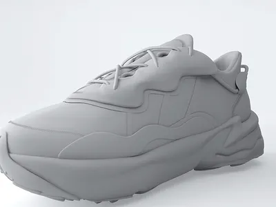 Shoe 3D Visualization 3d