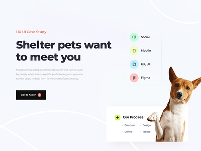 Dog Adoption - UX Case Study on Behance