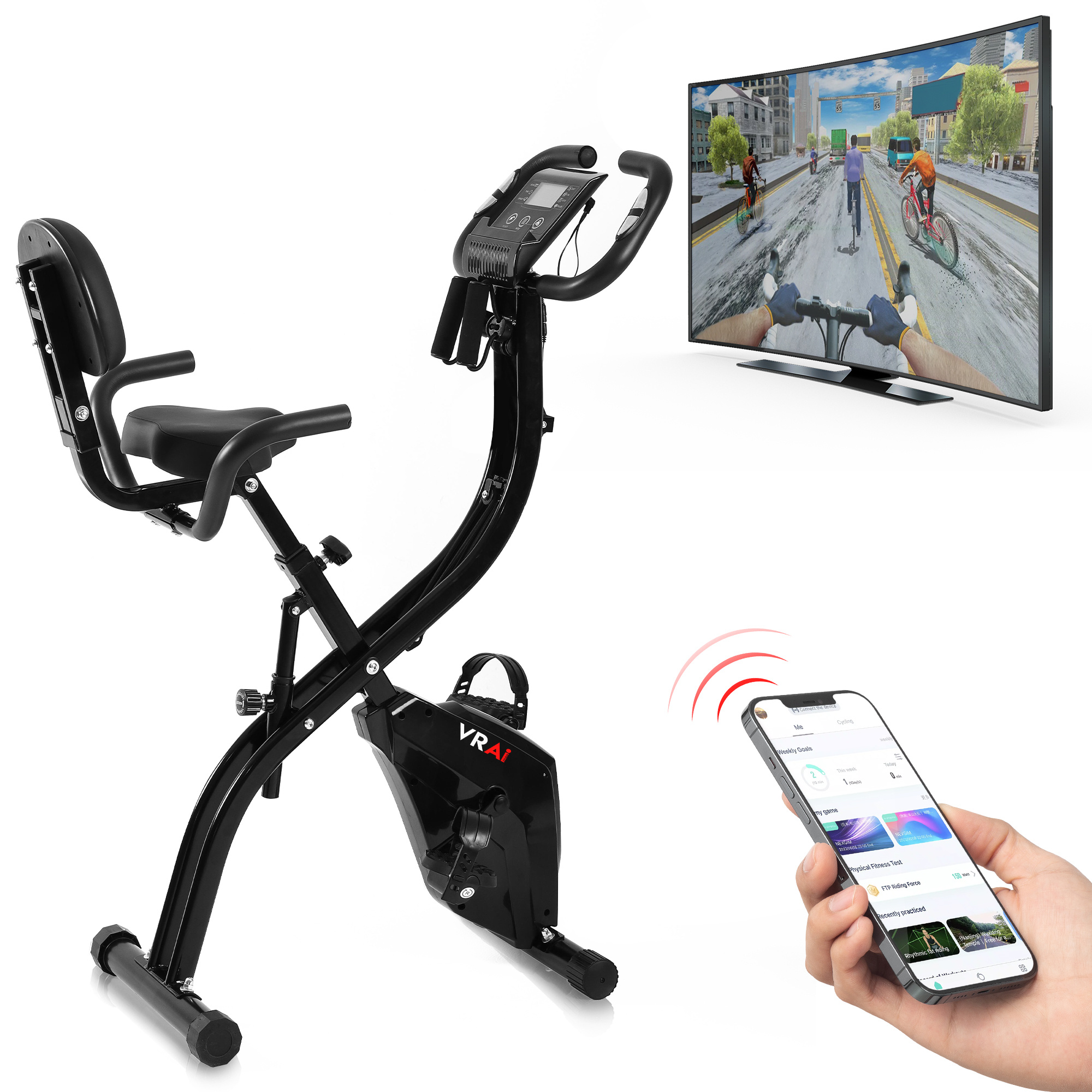 Amazon Listing Infographics Images Exercise Bike by Jamil Sani