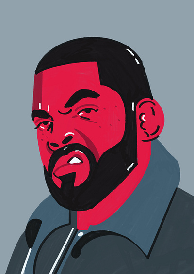 Ice Cube character ice cube illustrated rapper illustration illustrator people portrait portrait illustration portrait illustrator procreate rap rapper rapper illustration