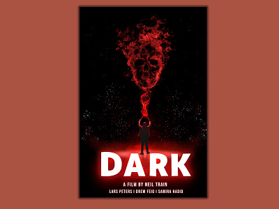 DARK anuj dark designing film by neil train graphic design movie movie poster photoshop