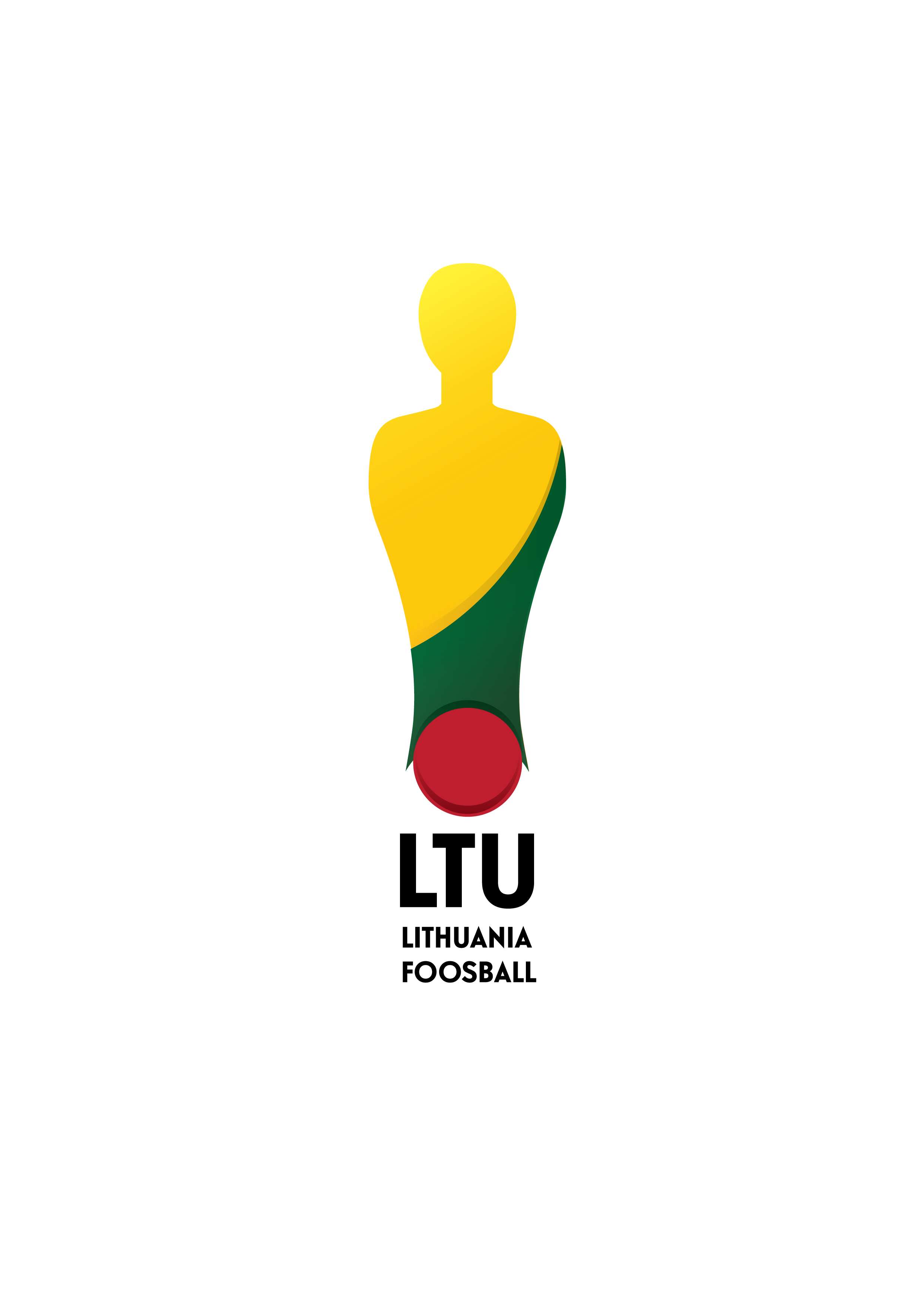 Lithuania foosball design graphic design logo logodesign