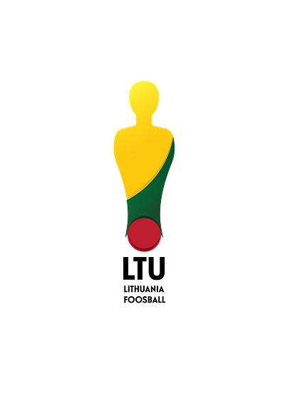 Lithuania foosball design graphic design logo logodesign
