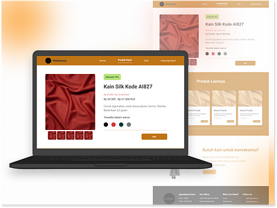 Websitemu e commerce ui website design