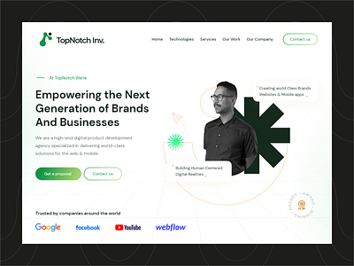 TopNotch Digital Agency Website Design agency design digital webdesign website