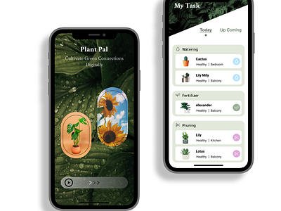 Still Growing amazing design app application application design cool design design easy management managing plant plant app plant manage plant management app plantation platation app ui uiux ux web website design