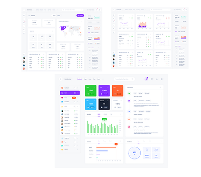 Dashboard Samples dashboard eccommerce project saas ui