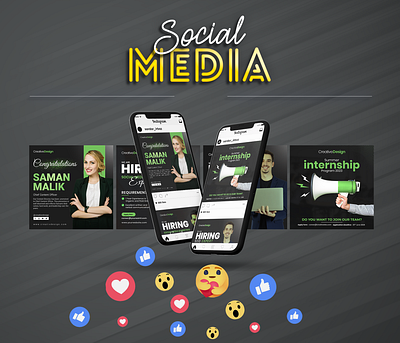 Social Media Post branding designer designs graphic design graphic designing illustrator photoshop posts socialmedia socialmediaposts ui
