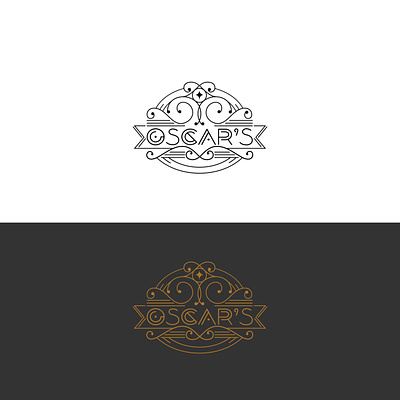 OSCAR'S Logo design branding clean design logo minimal minimalist modern simple simple clean interface
