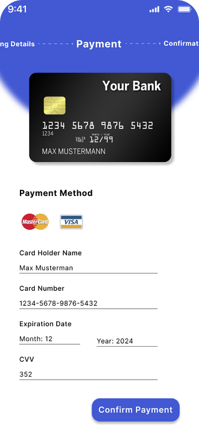 day 2 (credit card details) card dailyui details figma illustration logo mobile ui ux