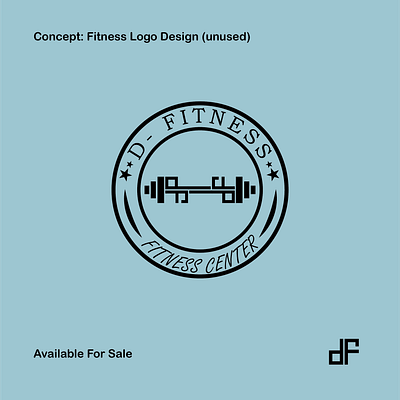 Gym Fitness Logo Unused design fitnesslogo free design free mockup llogofolio logodesign mockup mockup design