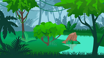 Cartoon Jungle Background background cartoon exotic forest free jungle wild