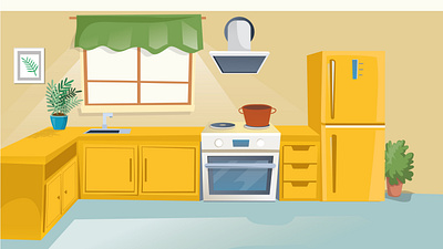 Cartoon Kitchen Background background background kitchen cartoon cooking free home illustration interior kitchen kitchen cartoon room