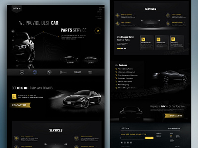 Car Automobile shop website attractiveui automobile automobile shop bmw car rent car shop car wash garage landing landing page mechanis parts shop racing repair service tesla trending ui uiux webdesign websitedesign