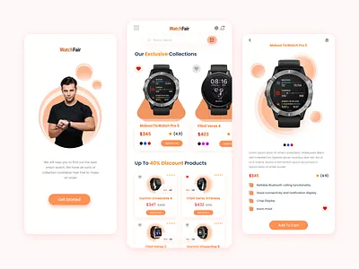 Watch Store App Design app design app designer app for mobile app illustration app ui ux best app buy and sell app creative app design designer ecommerce app figma app design figma design illustration mobile app store app ui design ui ux design unique app design ux design watch store app