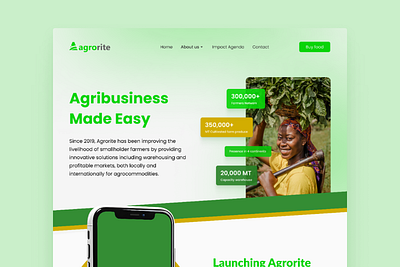 Agro website agro ui website