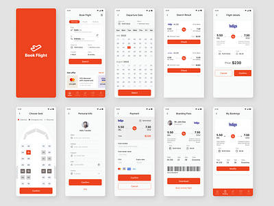 Airline Booking Application airline airline app airline booking airline ticket booking android application application booking app branding ios application logo mobile app mobile application smartphone app ticket booking ticket booking app ui
