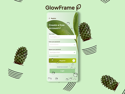 GlowFrame branding community design graphic design illustration interface ui uidesign user ux