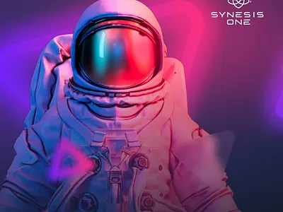 Synesis 3d branding graphic design logo ui