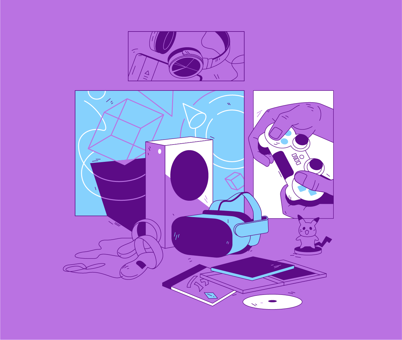 Gaming design gaming graphic design illustration vector web design gaming
