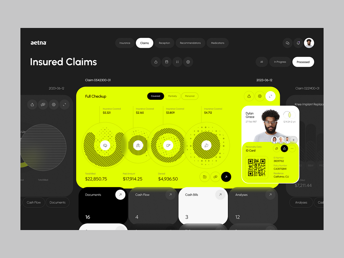 Aetna Health Medical Insurance Solution by RonDesignLab ⭐️ on Dribbble