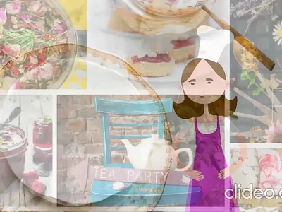 Animated Brand Video | How to book a tea party animation branding video