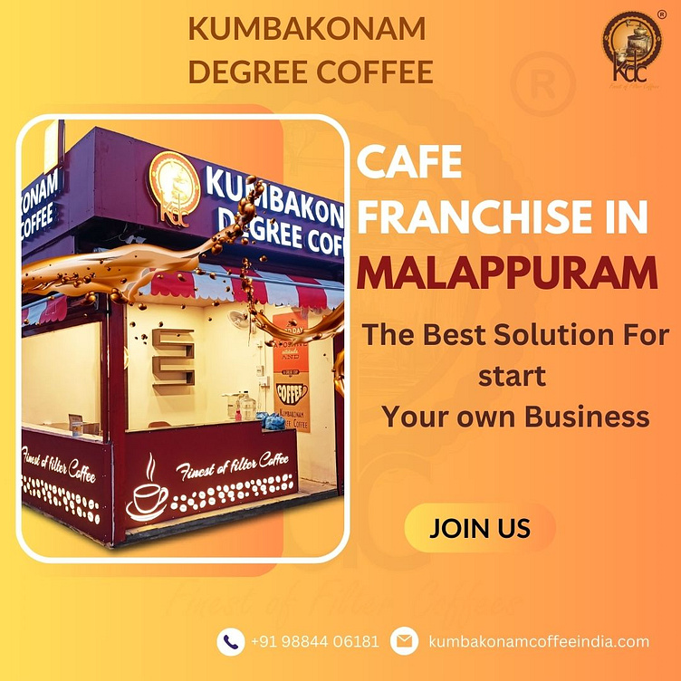 Best Cafe Franchise in Malappuram at an Affordable Price by kumbakonam