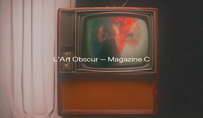 L'Art Obscur : Magazine C branding editorical graphic design magazine visual identity