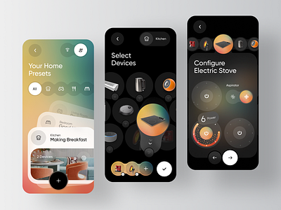 iHome - Smart Home Control App ai app automation b2b control crm design home house innovation iot mi home mobile optimization saas smart smarthome software ui ux