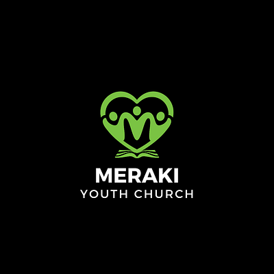 MERAKI YOUTH CHURCH branding graphic design logo
