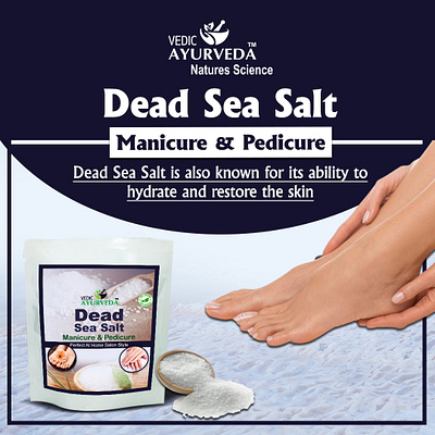 Remarkable Benefits of Dead Sea Salt for Your Skin 67.0g dead sea salt manicure and pedicure skincare