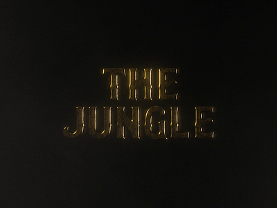 The Jungle - Movie Title Graphic after effects animated animation graphic design motion design motion graphics movie movie graphic movie title title title animation tv animation tv title