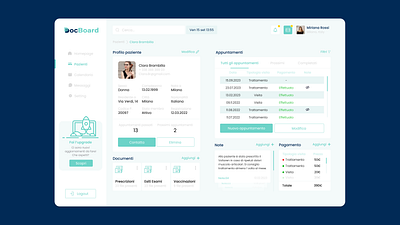 Daily UI #006 - Patient profile illustration logo ui ux