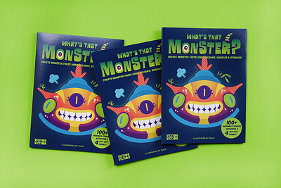 What's That Monster? adobe adobeillustrator adobephotoshop characterdesign illustration illustrator monster vector