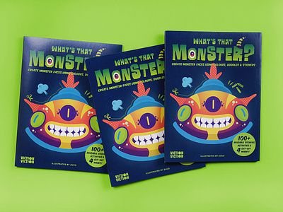 What's That Monster? adobe adobeillustrator adobephotoshop characterdesign illustration illustrator monster vector