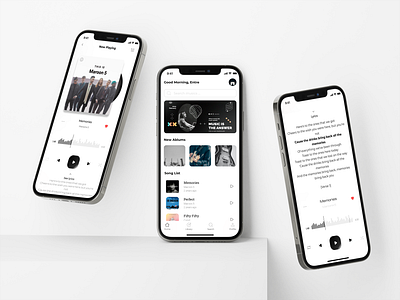 Music Player Mobile App- Ui Daily Day branding graphic design ui ux