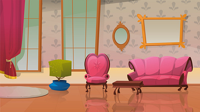 Luxury Cartoon Background apartment background cartoon expencive interior luxury royalty