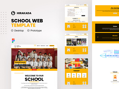 Yayasan Tunas Bangsa Ceria - Website (Redesign) bmcc branding design redesign ui