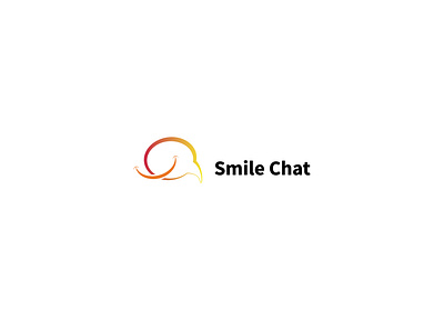 Smile Chat logo appicon applogo brand identity creativelogo daily logo gradient logo logo concept logo mark logo room logo sai logo work logo world mordent logo smile chat logo