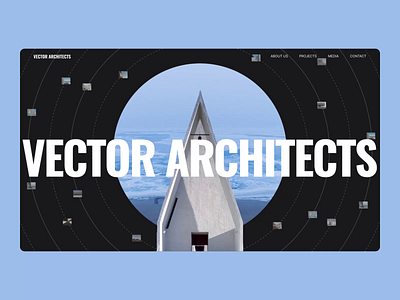 Vector Architects - Corporate website animation design ui ux web