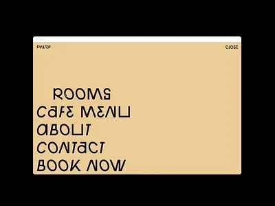 Richter website adaptive desktop horeca hotel luxury menu responsive restaurant ui uix ux web web design