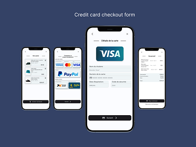 Credit card checkout form / DailyUI design challenge. credit card checkout graphic design ui uidesign uiux user interface uxdesign uxui