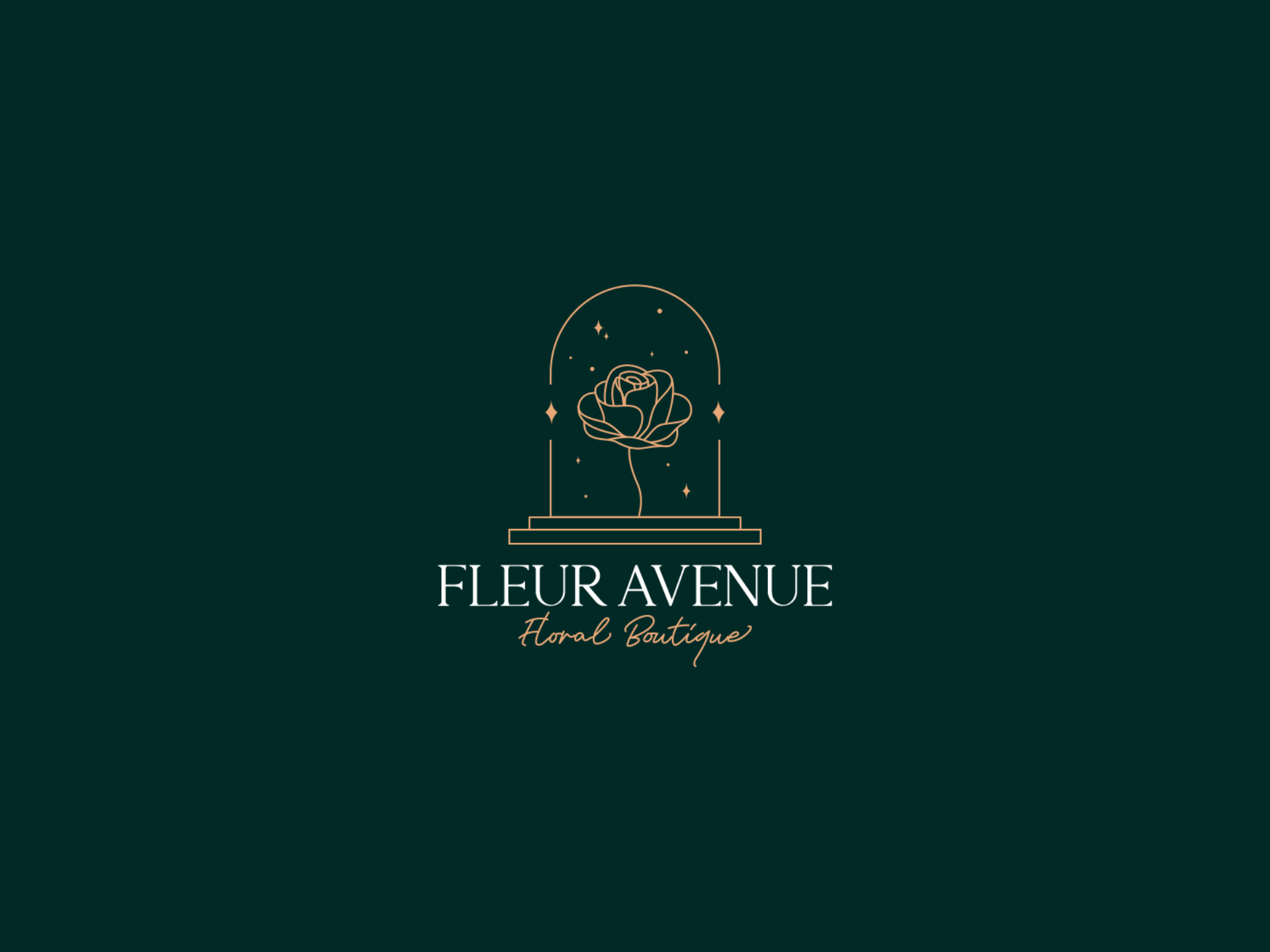 Fleur Avenue Icon Animation 2d 2d reveal animated logo animation branding custom custom logo animation flower intro logo logo animation motion motion graphics outro reveal