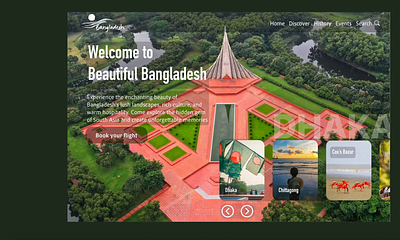 Interactive Travel and Tourism website design figma interactive tourrism travel ui ux web design website