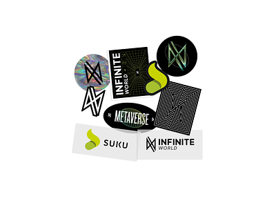 Stickers IW branding graphic design identity logo logotype