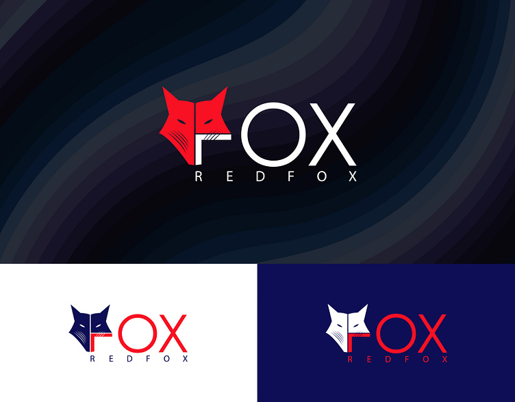 RED FOX LOGO by Md Anwar Hossain on Dribbble