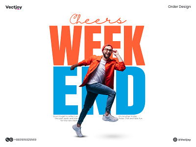 Weekend Branding Design For Instagram brandidentity branding branding design businessbranding colorful logo corporate logo design facebook post design graphic design illustration instagram post design logo social media banner design social media design social media poster design socialmediabanner ui vector